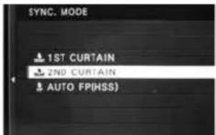 Hähnel MODUS 600RT - Synchronisation du second rideau - 3