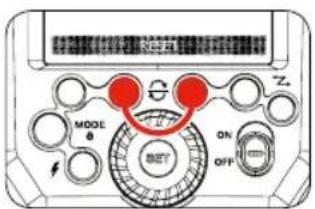 Hähnel MODUS 600RT - Modus 600 RT - Réinitialiser - 1