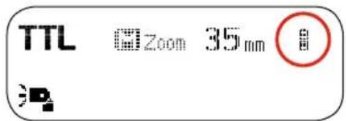 Hähnel MODUS 600RT - Indication du niveau de la batterie - 1