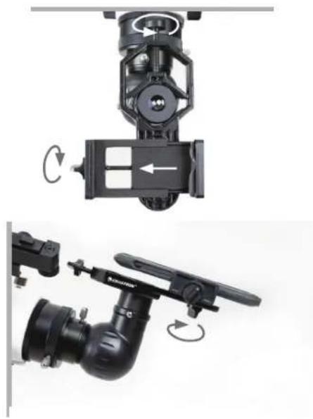 CELESTRON Omni XLT 102 - INSTALLERA SMARTPHONE-ADAPTERN - 1