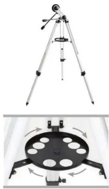 CELESTRON Omni XLT 102 - ASSEMBLER VOTRE TÉLESCOPE LA MONTURE - 1