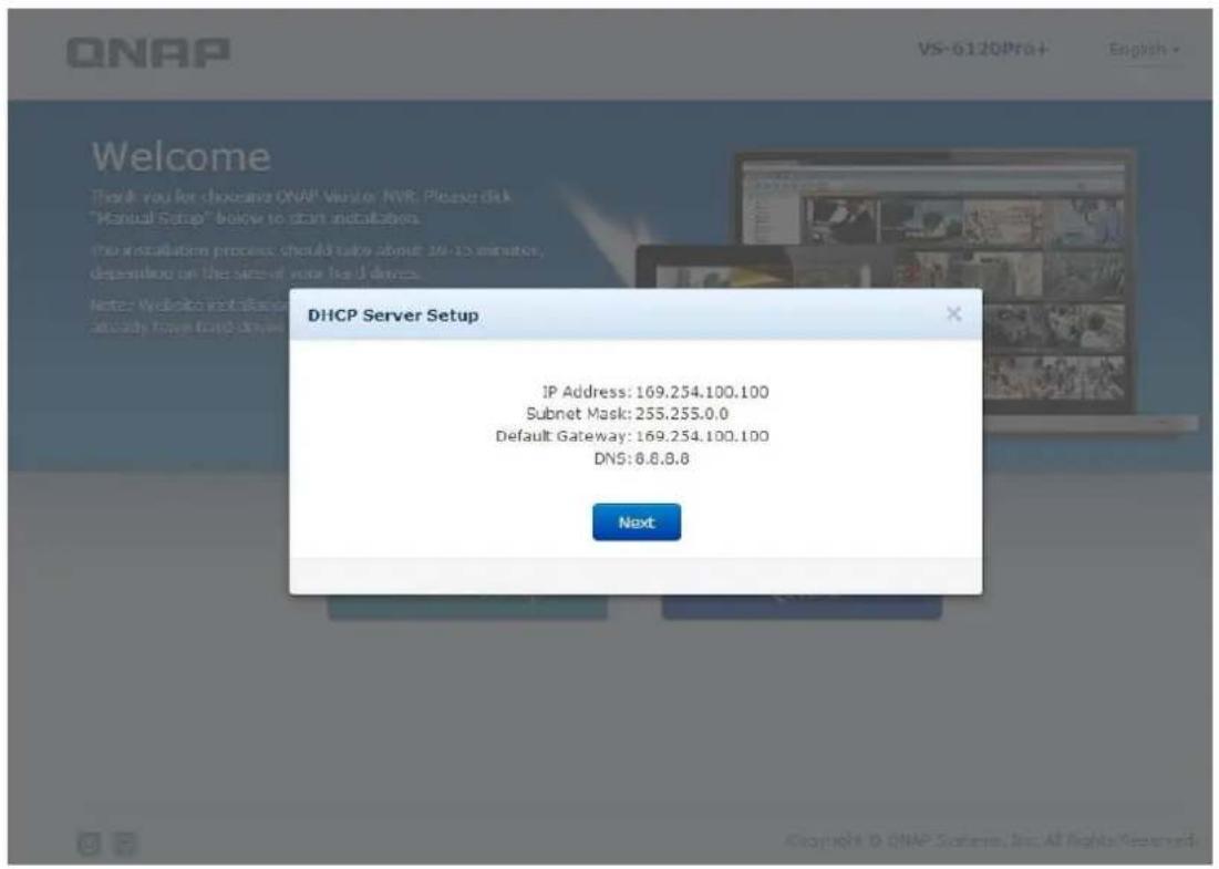 QNAP VS8148URP PRO+ - Initialisation du système - 5