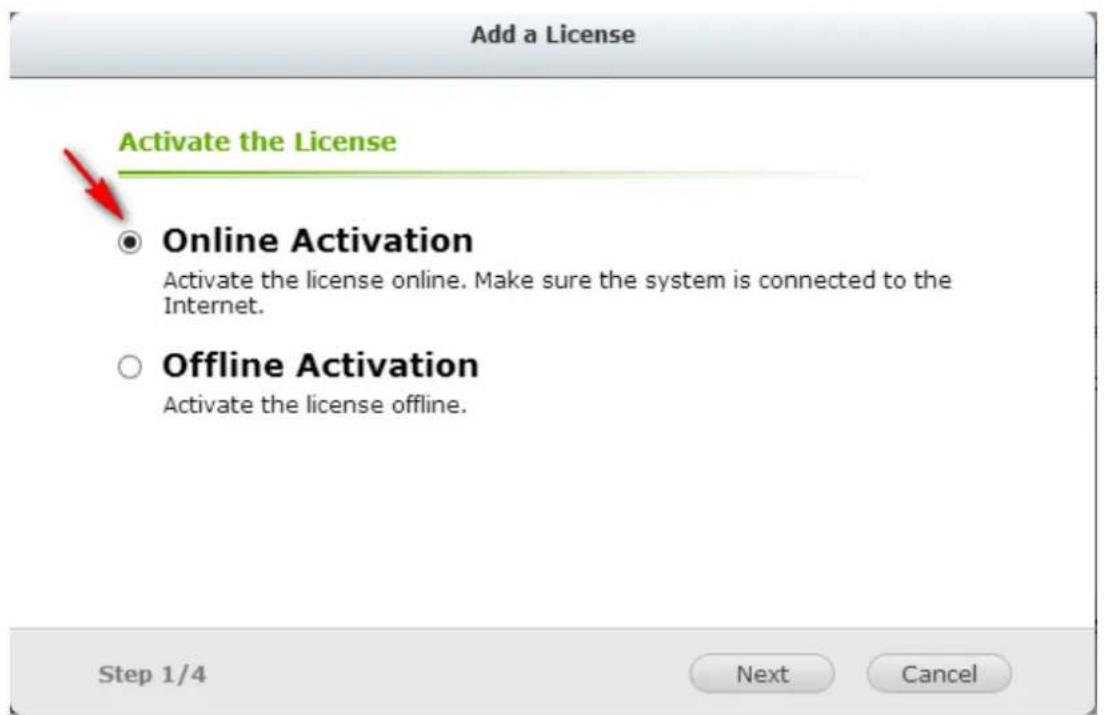 QNAP VS8148URP PRO+ - Activation delicence - 1