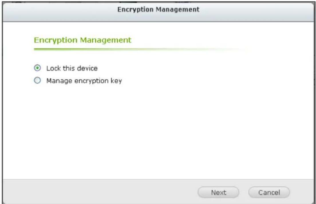 QNAP VS8148URP PRO+ - Verrouiller l'appareil - 1