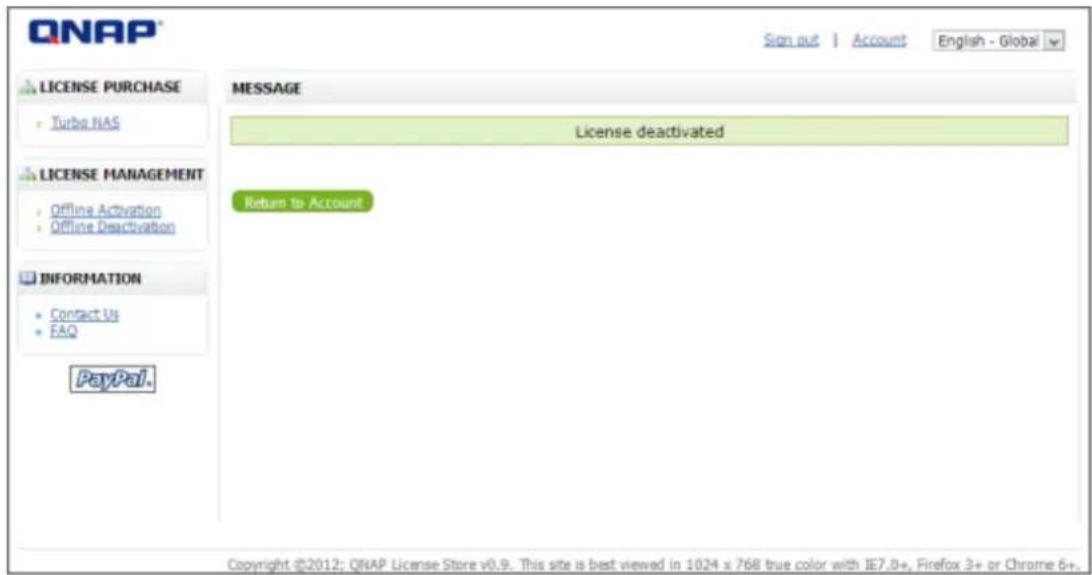 QNAP VS4108URP PRO+ - Désactivation hors ligne - 7