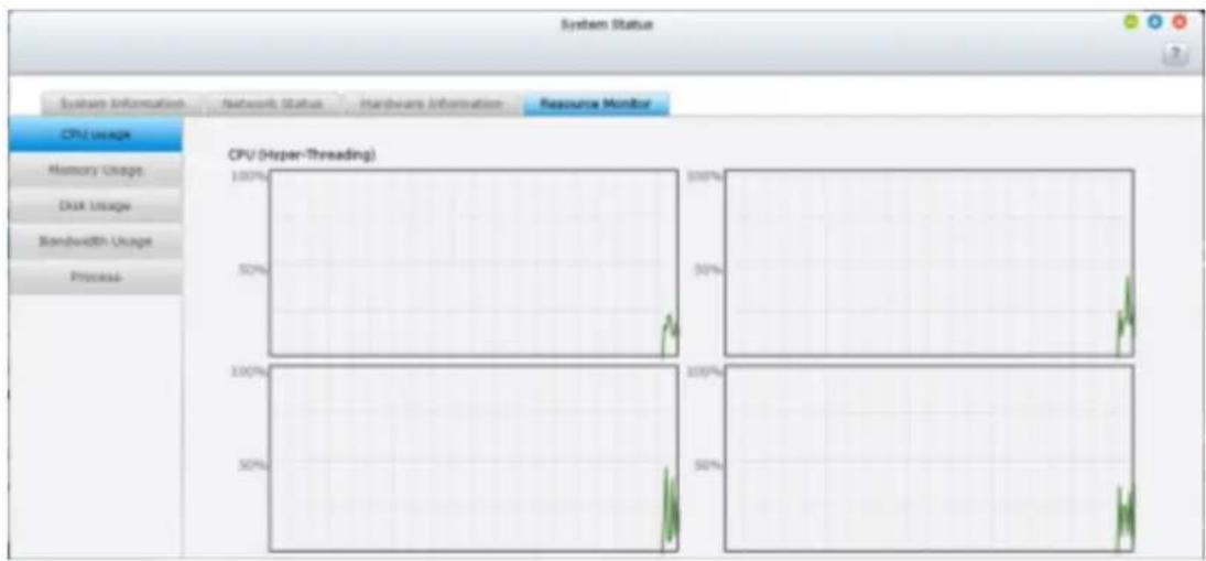 QNAP VS4108URP PRO+ - État du système - 4