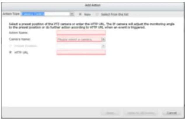 QNAP VS4108URP PRO+ - Paramètres de planning d'événement : - 4