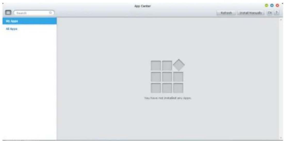 QNAP VS4108URP PRO+ - App Center - 1