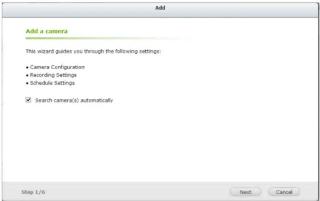 QNAP VS4108URP PRO+ - Ajouter des caméras IP - 2