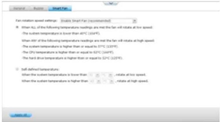 QNAP VS4108URP PRO+ - Ventilateur intelligent - 1