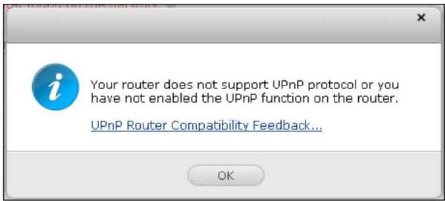 QNAP VS4108URP PRO+ - Configuration automatique du routeur - 2