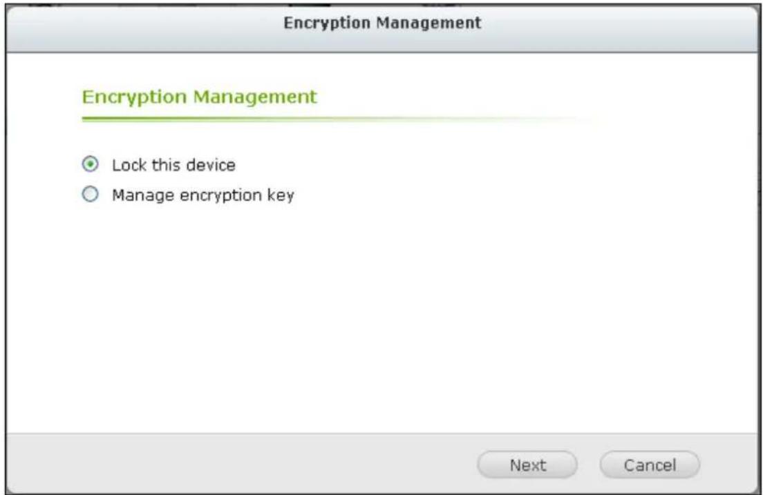 QNAP VS4108URP PRO+ - Verrouiller l'appareil - 1