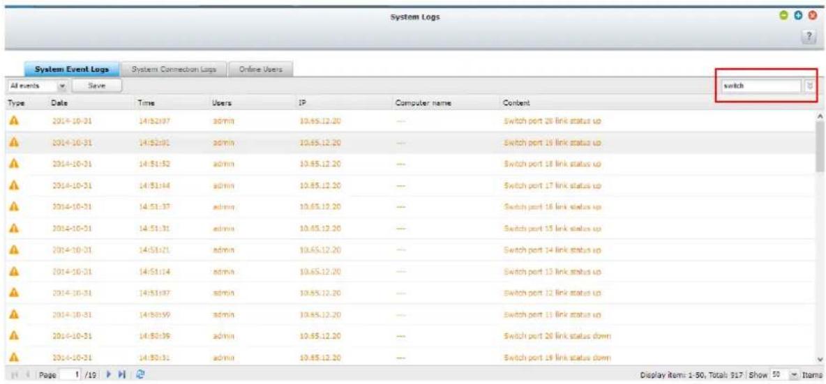 QNAP VS4108URP PRO+ - Contrôle de commutateur réseau (incorporé) - 14