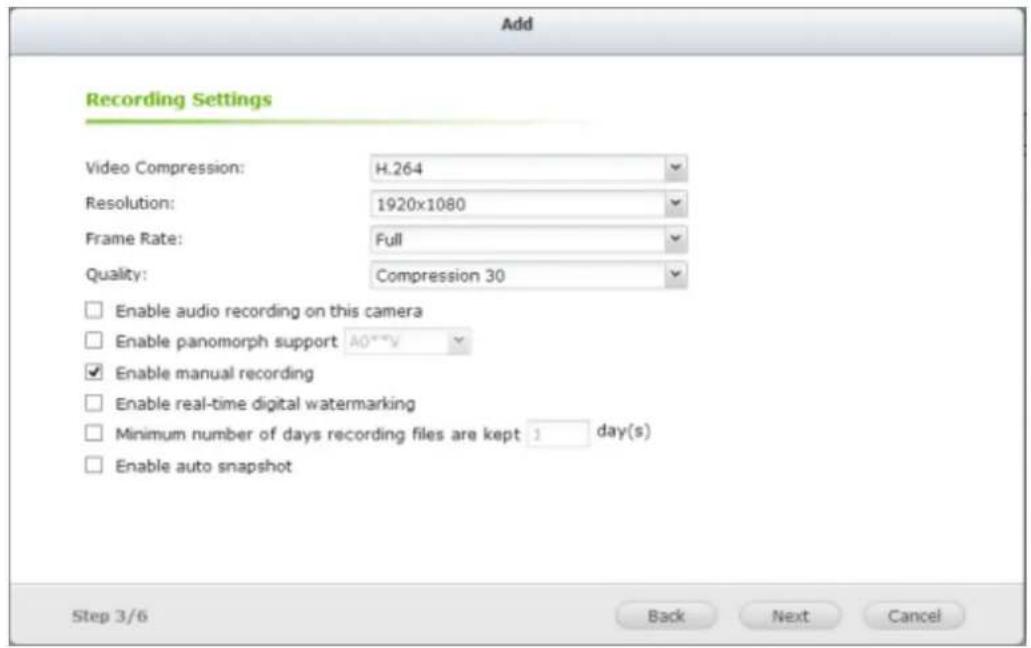 QNAP VS4108URP PRO+ - IP Address Brand Camera Model MAC Address - 2