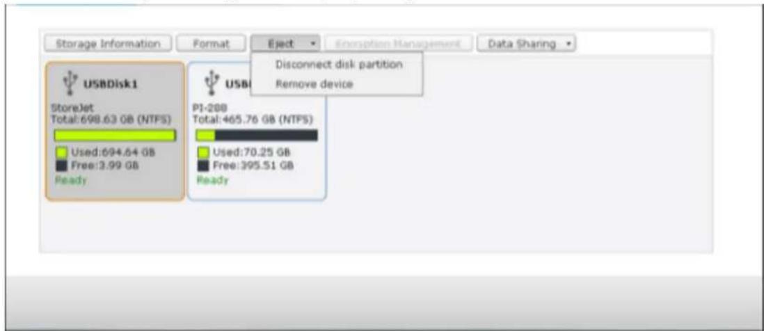 QNAP VS4108URP PRO+ - Éjecter - 1