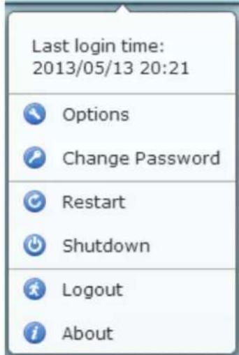 QNAP VS4108URP PRO+ - Paramètres personnels - 1
