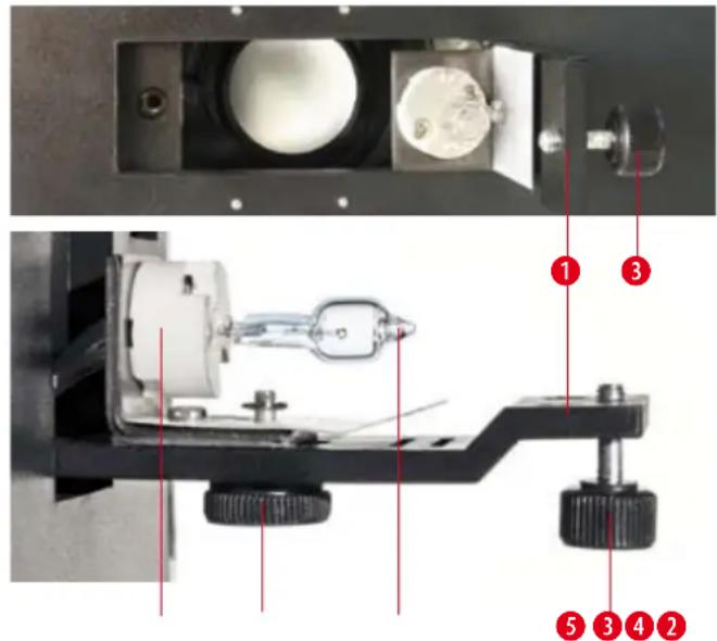BRESSER BIOSCIENCE 401000X - Exchange of the lamp (Fig. 9) - 1