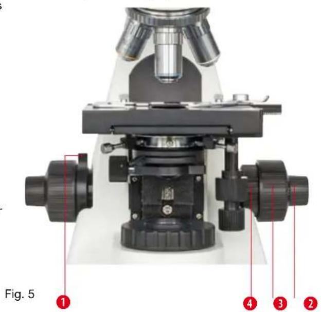 BRESSER BIOSCIENCE 401000X - Reglage dioptrique (Fig. 4) - 1