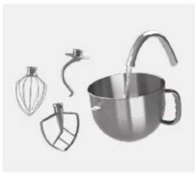 ELECTROLUX EKM6100 - Regolazione del perno per utensili: - 2