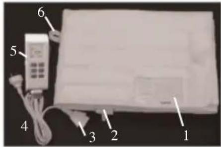 DOMO DO 603 ED - ONDERDELEN BEDIENING - 1