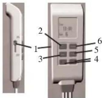 DOMO DO 604 ED - ONDERDELEN BEDIENING - 2