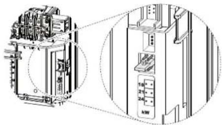 AEG DDLE LCD 182124 - DDLE LCD 18/21/24: Re-plugging the coding card - 1