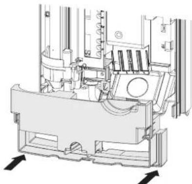 AEG DDLE LCD 182124 - Montaž dolnej czesci sciany tylnej - 1