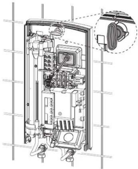 AEG DDLE LCD 182124 - Materielle schade - 2