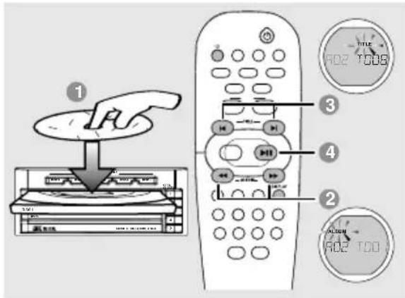 PHILIPS MCM570 - Lecture d'un CD MP3 - 1