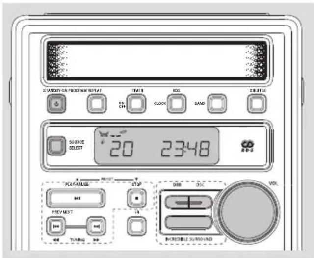 PHILIPS MC122 - Remarques pour la télécommande: - 1