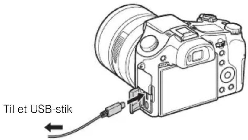 SONY Cybershot DSCRX10 IV - Opladning via tilslutning til en computer - 1