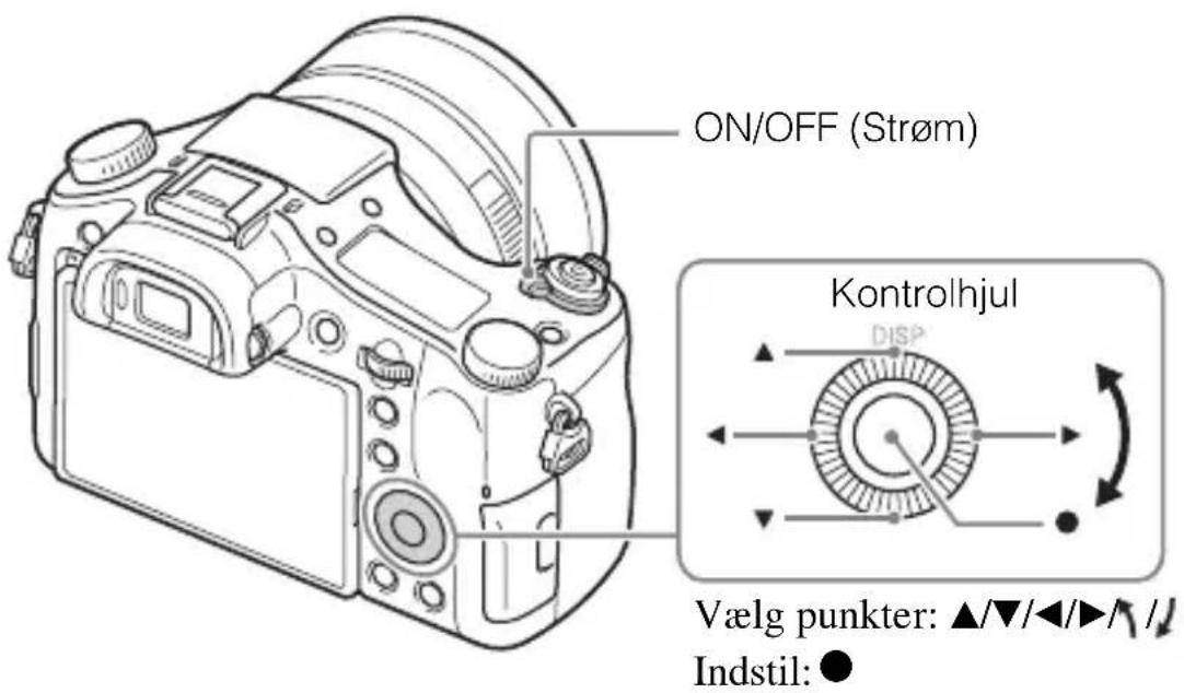 SONY Cybershot DSCRX10 IV - Indstilling af uret - 1