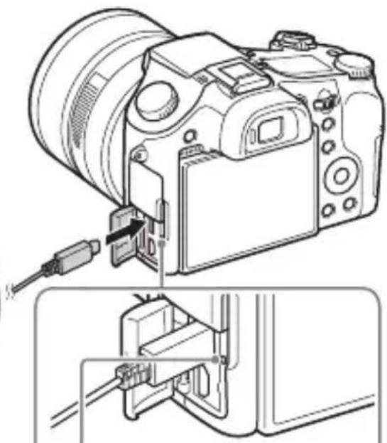 SONY Cybershot DSCRX10 IV - Carica del pacco batteria - 2