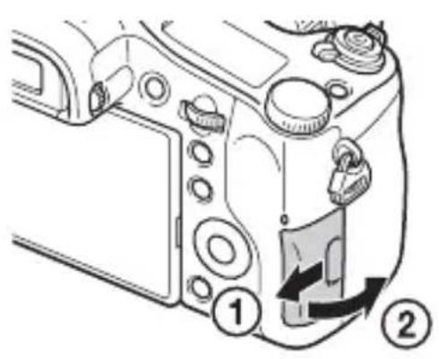 SONY Cybershot DSCRX10 IV - Sette inn et minnekort (selges separat) - 1