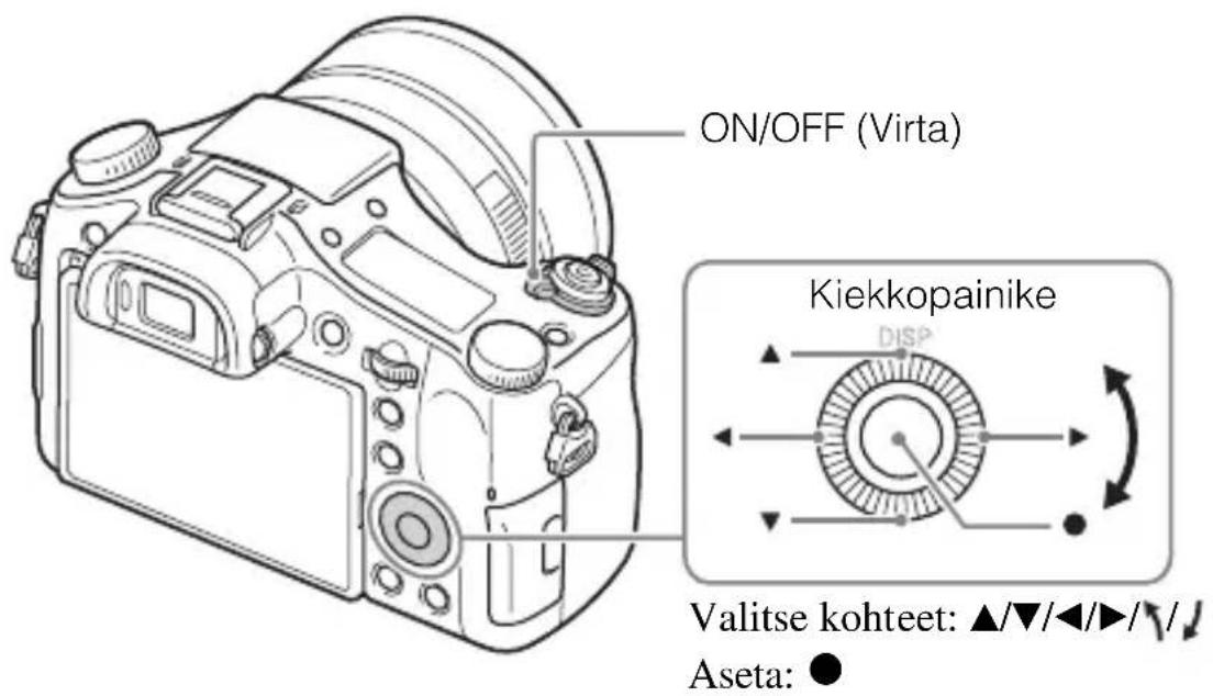 SONY Cybershot DSCRX10 IV - Kellonajan asettaminen - 1
