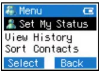PHILIPS VOIP4332S - Menu Windows Live™ Messenger - 1
