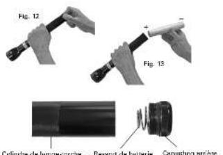Maglite RL4019 - Installation de la batterie - 1
