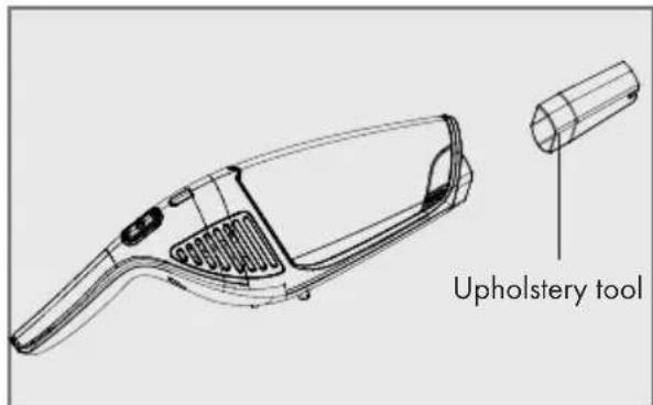 GRUNDIG VCH 9630 - Upholstery tool - 1