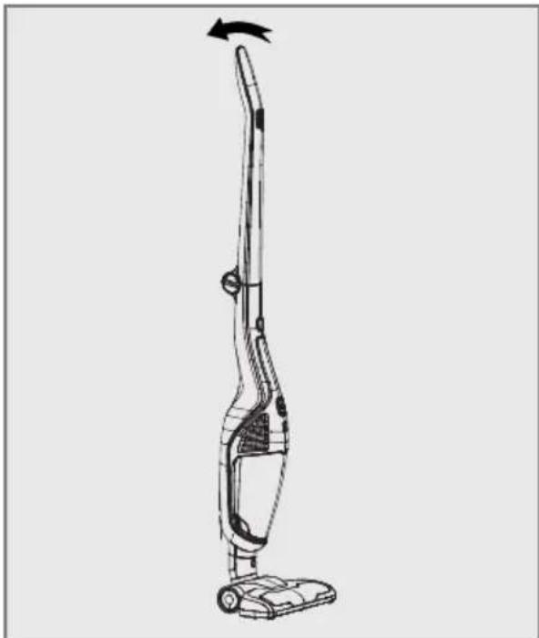 GRUNDIG VCH 9630 - Instalación del cuerpo y el cepillo turbo - 2