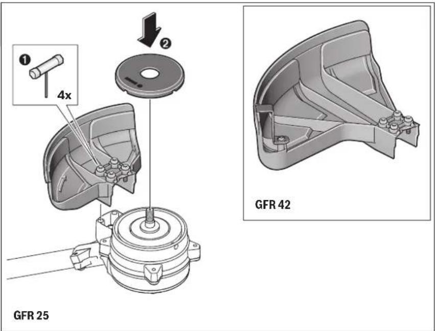 BOSCH GFR 42 - Aküler/Bataryalar: - 8