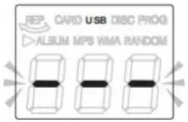 DENVER MCR50MK3 - FONCTIONNEMENT DE L'USB - 1