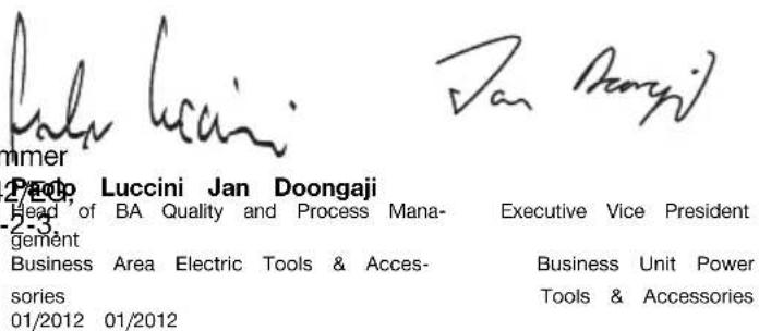 HILTI DAG 230D - Försakran om EU-konformitet (original) - 1