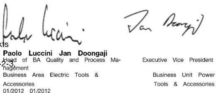 HILTI DAG 230D - EK atbilstibas deklaracija (originals) - 1