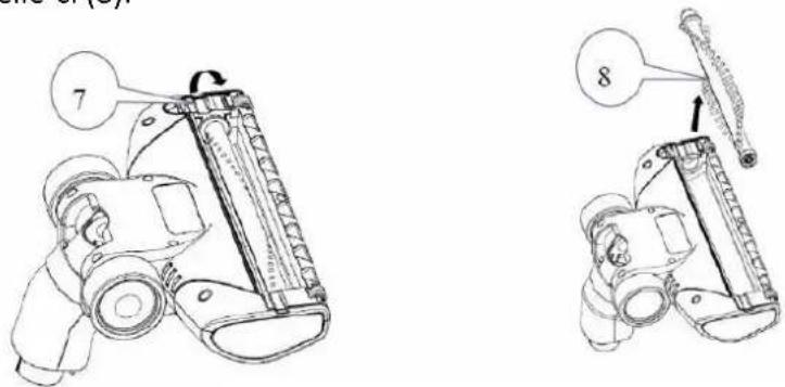 ROTEL U6081CH - Utiliser l'aspirateur à main - 8