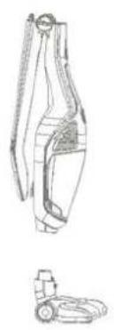 ROTEL U6081CH - Install the body and floor brush - 1