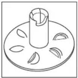 BAMIX Basic - Disque fouet - 1