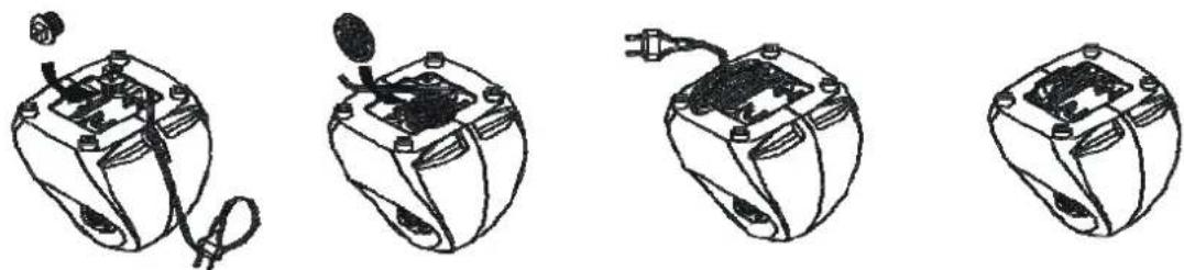FRITEL MG 1500 - HET TOESTEL OPBERGEN - 1