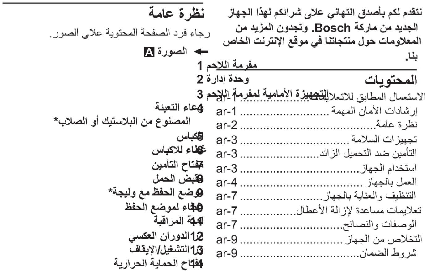 BOSCH MFW45020 - :ia 4.8 .buaa - 1