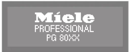 MIELE PG 8059 - Primeira colocação emFUNICIONamento conclusa - 2