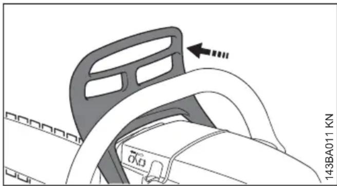 STIHL MS 211 - Freno catena - 2
